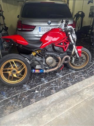 Ducati Monster 1200 2014 Roja