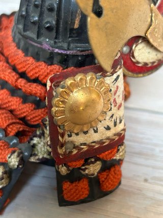 Bellissimo elmo da samurai giapponese Kabuto