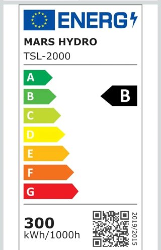 Lámpara LED Cultivo TSL2000