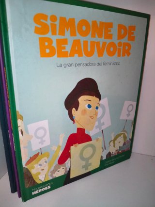 Libro Pequeños héroes Simone de Beauvoir