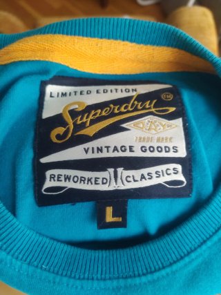 Camiseta Superdry Limited Edition Azul