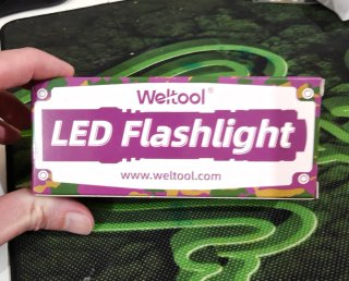 Linterna Weltool T1 Pro V2 Morada