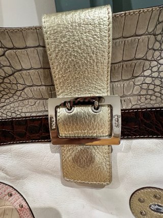 Bolso Tous Beige y Dorado