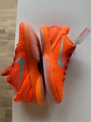 Nike Kobe 6 Protro Naranja Plata
