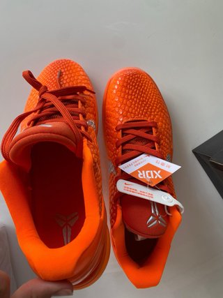 Nike Kobe 6 Protro Naranja Plata