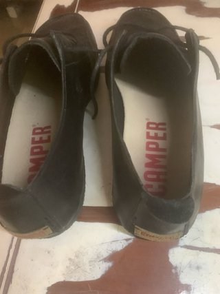 Zapatos Camper Piel Negro Hombre