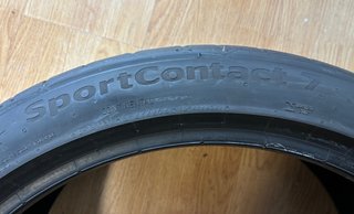 4 Continental Sportcontact7 225/40/18 en 92Y