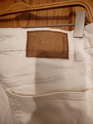 Pantalones vaqueros Mango 362 MAN Talla 40