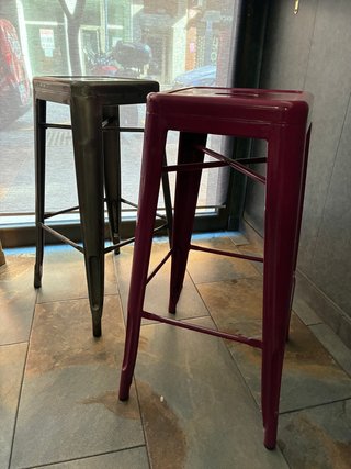 Taburetes metálicos (4 unidades)