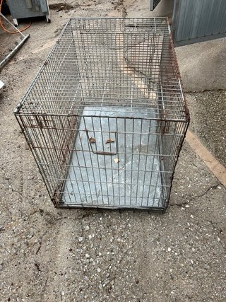 Jaula plegable para animales