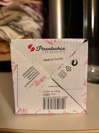 Vaso Fiori NUOVO Marca”PASABAHCE”By Acqua e Sapone