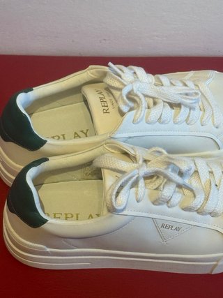 Scarpe Replay Uomo Bianche e Verdi