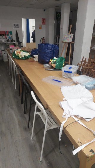 Mesa de madera extensible 180x90