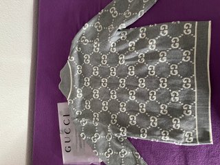 Jersey Gucci Gris y Blanco