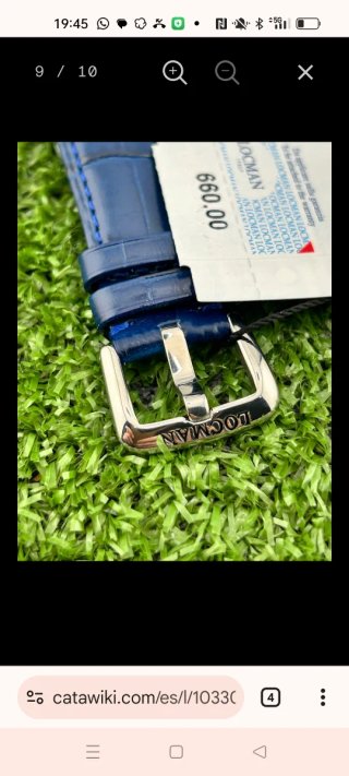 Locman Todo Tondo Reloj Azul y Plateado