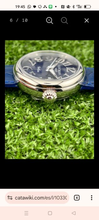 Locman Todo Tondo Reloj Azul y Plateado