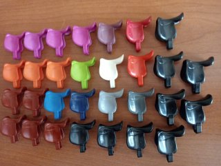 Playmobil-Lot 30 Sillas d Montar Caballos Modernos
