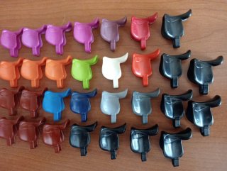 Playmobil-Lot 30 Sillas d Montar Caballos Modernos