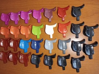 Playmobil-Lot 30 Sillas d Montar Caballos Modernos