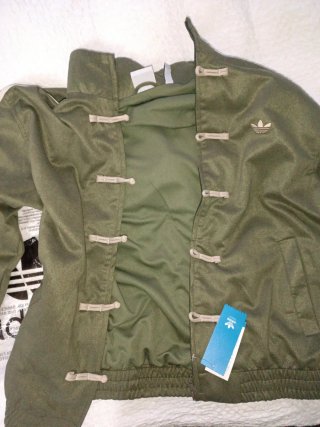Chaqueta Adidas CNY Verde Oliva Talla XL