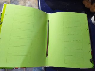 Carpeta clasificadora infantil mariposas