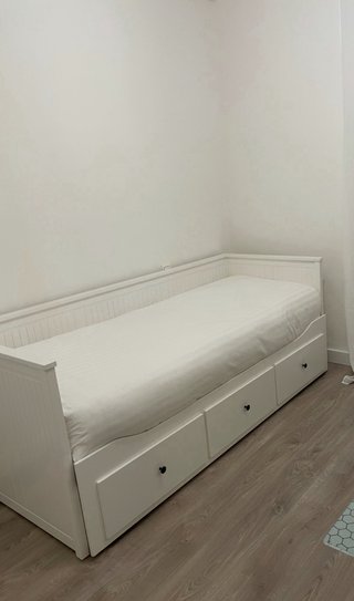 Diván cama Ikea Hemnes blanco