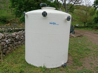 Depósito agua poliéster 6000L