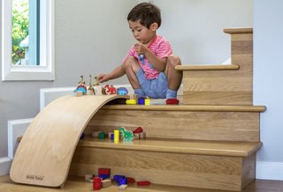 Tabla Curva Madera Kinderboard ROSA