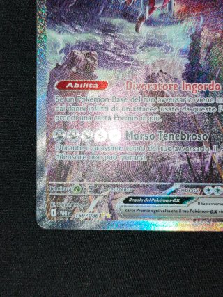 Carta Pokémon Hydreigon EX 169 WHT Full Art Ita Nm