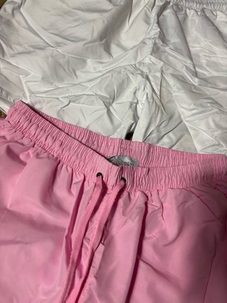 Lote 2 bañadores (rosa y blanco)