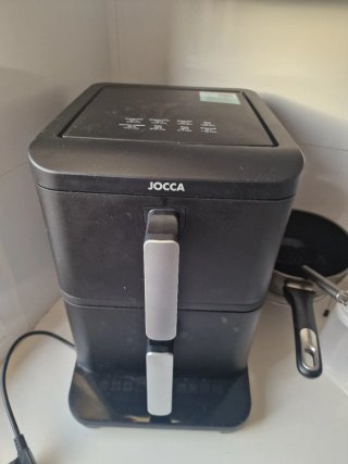Freidora de aire Jocca 2 compartimentos