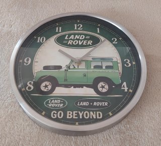 Relógio Land Rover Vintage