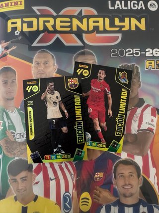 Cromos Panini Adrenalyn XL 2025/2026