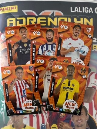 Cromos Panini Adrenalyn XL 2025/2026
