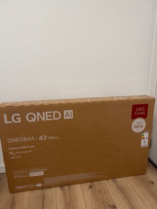 TV LG QNED84A 43 Smart TV 2025