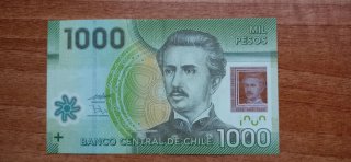 Lote monedas y billete Chile