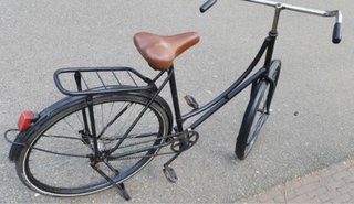 Bicicleta Clásica Holandesa Negra