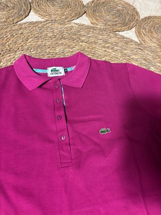 Lote 2 Vestidos Lacoste Rosa y Morado