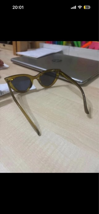 Occhiali da sole donna marrone/verde oliva