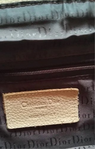 Bolso Dior Gaucho By Galiano Beige