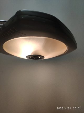 Lámpara Fase Vintage Metal Madera Plástico