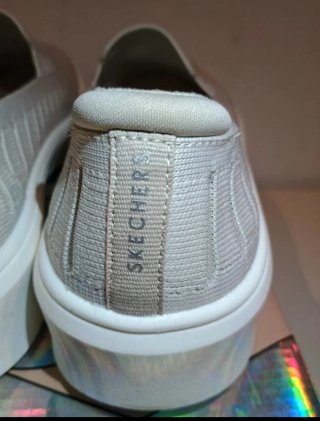 Scarpe Skechers Donna Grigie Bianche