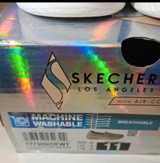 Scarpe Skechers Donna Grigie Bianche