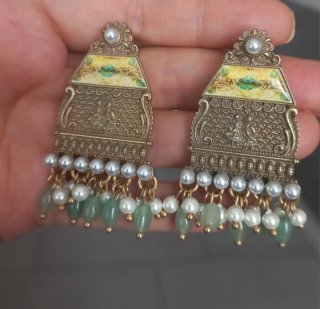 Pendientes Vintage Crisocola