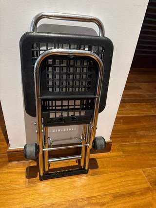 Asiento plegable con ruedas, silla de descanso