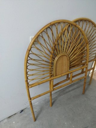 Urge venta 2 Cabeceros de mimbre 90 cm