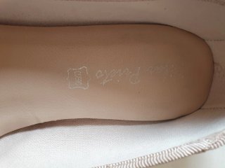 Bailarinas Pilar Prieto Piel Dorado Talla 37