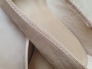 Bailarinas Pilar Prieto Piel Dorado Talla 37