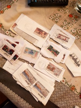 Colección sellos postales España
