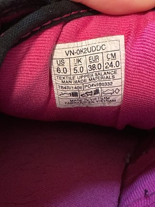 Zapatillas Vans Negras y Rosas